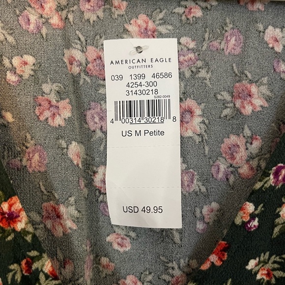 AEO Floral Wrap Dress - MP - Picture 2 of 6